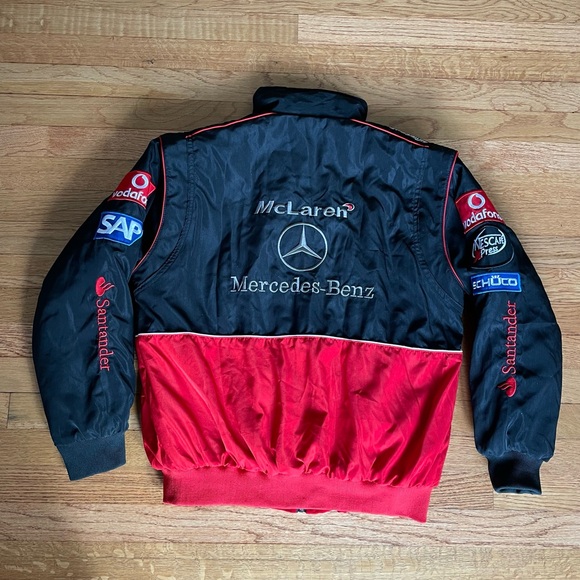 Formula 1 McLaren Racing Jacket Men’s F1 Embroidered Retro Y2k Unisex - Picture 2 of 9